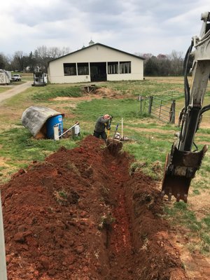 Water Line Installation