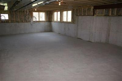 Before pic of my unfinished basement.