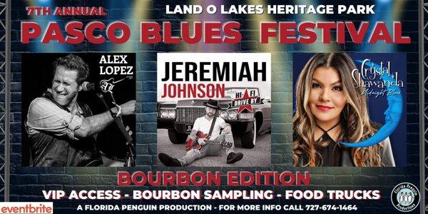 7th Annual Pasco Blues & Bourbon Festival - #followthepenguins