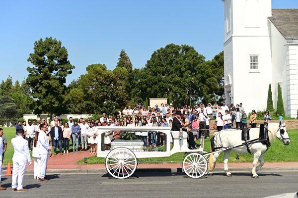 Lather chapel at the horse carriage