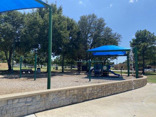 Smaller covered playground