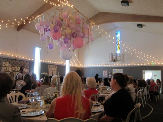 The annual Women's Tea. At Long Beach Alliance Church.