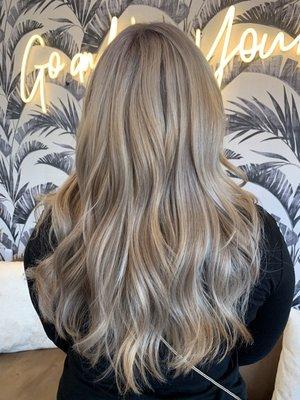 Cool tone blonde