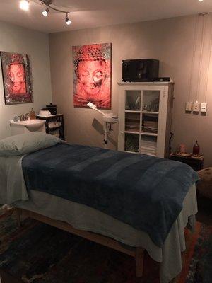 Massage, Facial & Waxing Room