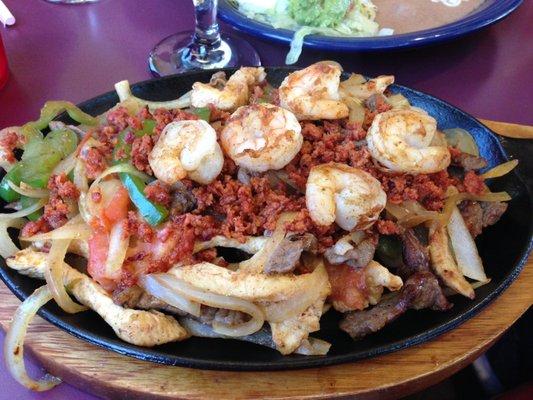 Mexican fajitas