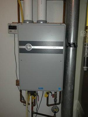 Tankless water heater Replacement (Old Unit)