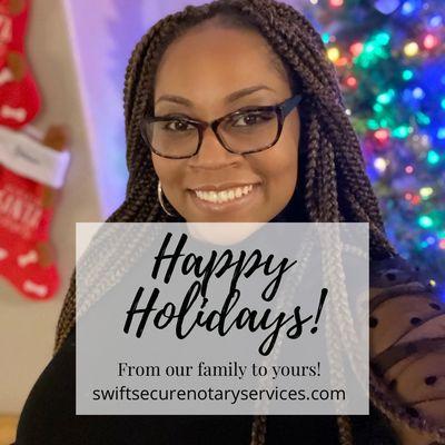 Have a safe and blessed holiday season!