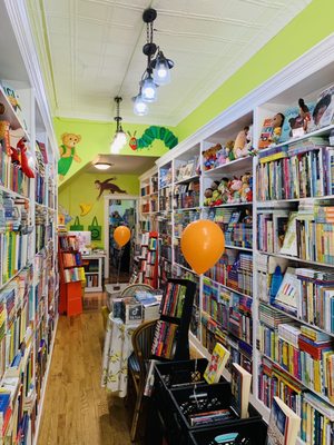 Children's book section