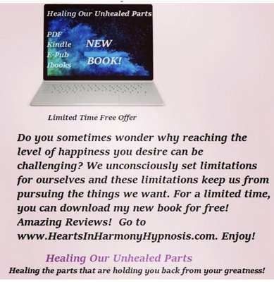 Free E-Book available at Hearts in Harmony Hypnosis