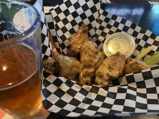 Bacon ranch wings