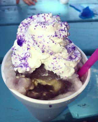 Ice Cream inside the Purple Rain! So good!!