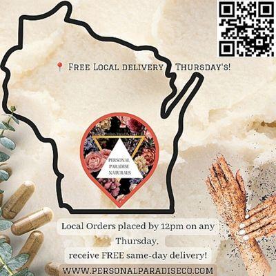 Free local delivery!