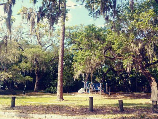 Playground and Hillsborough.River in background