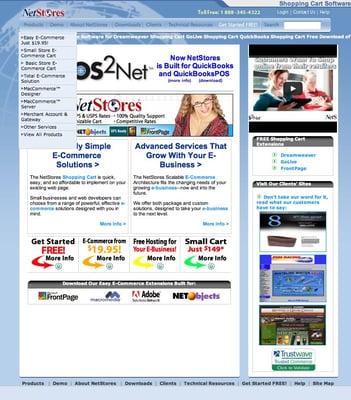 E-Commerce Software Dreamweaver Shopping Cart GoLive Shopping Cart QuickBooks Shopping Cart Free Download of Netstores Softw