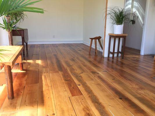 Engineered hardwood installation