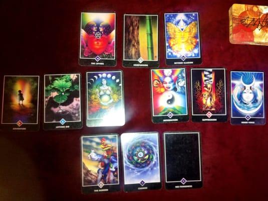 12 cards reading