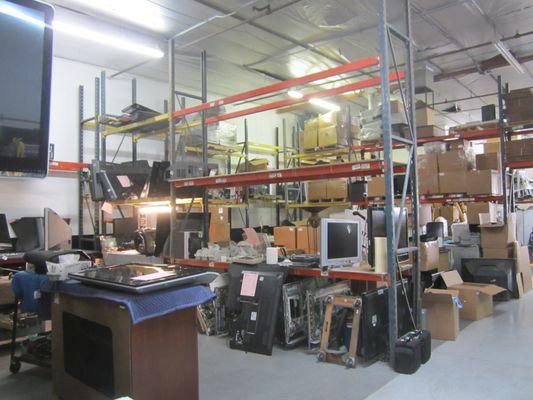 A view of our warehouse