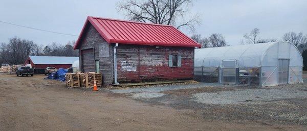 They kept some of the old buildings