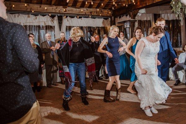 Dancing fun
 Photo: Monica Cassell