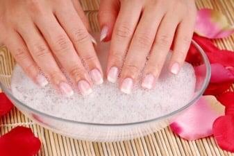 Indulge in a simple pleasure of our signature manicure or spa manicure with natural and vegan products.