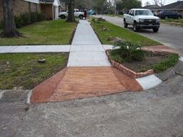 Curb ramp