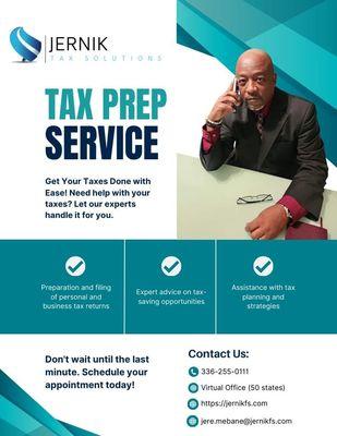 Tax Services and contact