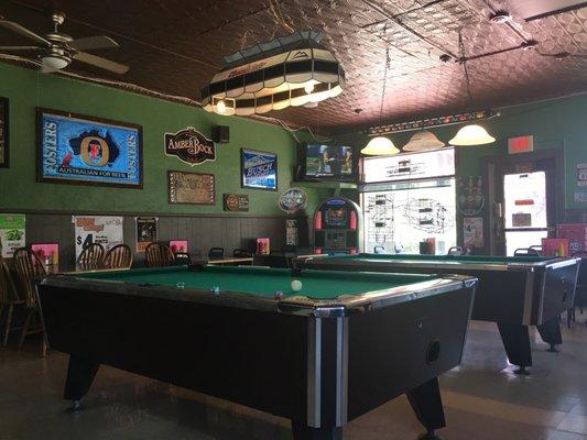 Pool tables