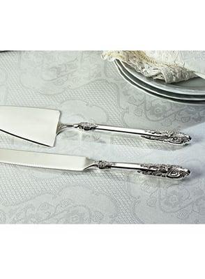 Silver Plated Cake knife & Server