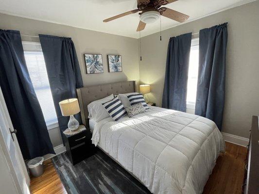 514 Center St. Furnished Rental - Master Bedroom