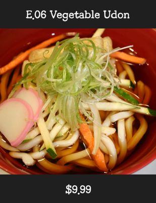 Vegetable udon