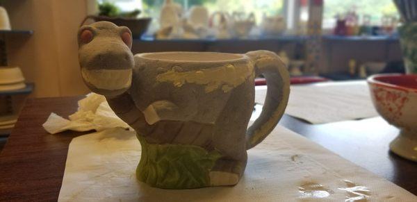 Dino mug!