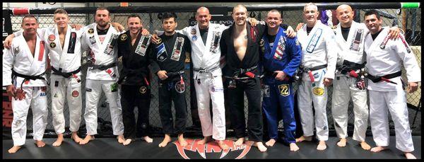 Academy's black belts from 2017 End Of Year Seminar.