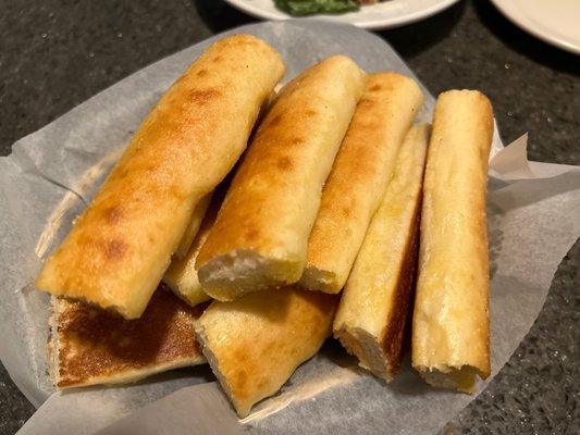 Homemade bread sticks what could be better????