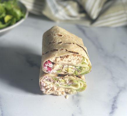 NEW on the menu !!! 
Tuna wrap