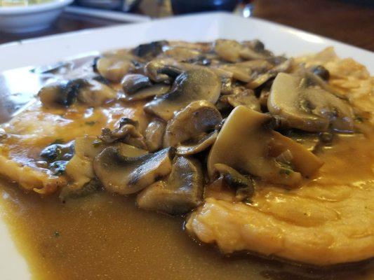 Chicken Marsala was delicious