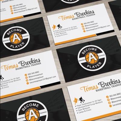 Basketball Coach Business Cards