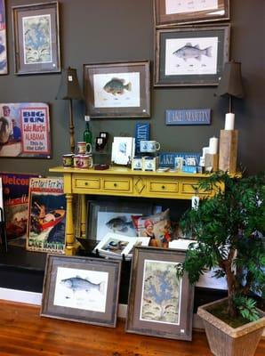 Lake martin gifts and Jim Denney art.