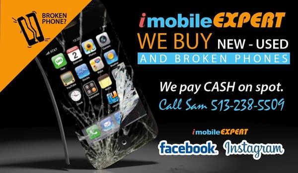 Even if your device does not power on its still worth MONEY. Stop by IN we Pay Cash on Spot.
 Give one Of our Experts a call anytiime