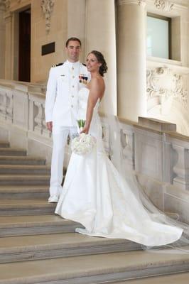 Wedding at the United States Naval Academy