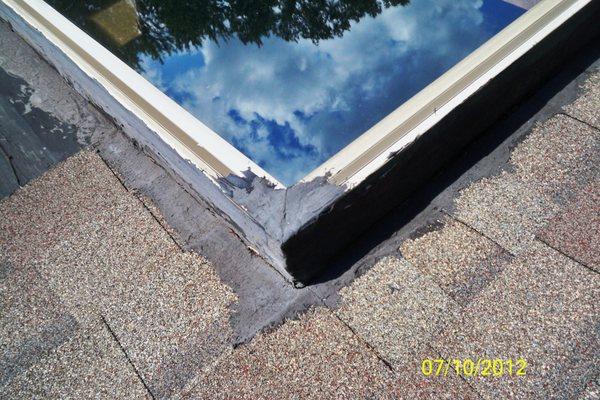 Leaky skylight