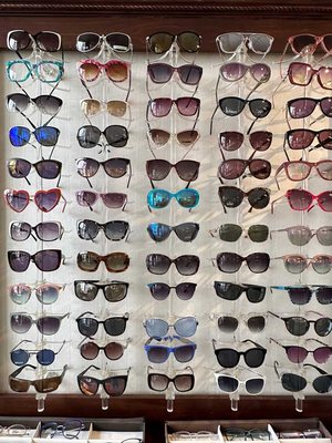 Over 1500 Glasses and Eyewear on Display