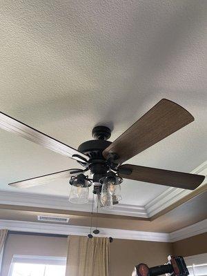 New ceiling fans