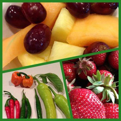 Fruits and vegetables. Yummy