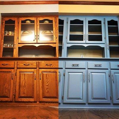 Custom cabinet refinishing in Lake Geneva, Wisconsin