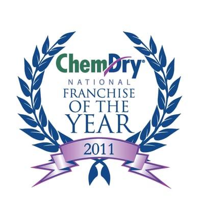 We were bless to win the Franchise of the year in 2011.  Thanks to all of our customers and our team here at Chemdry by Kevin Jones.