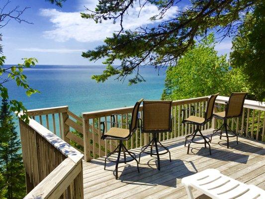 View from your private deck.