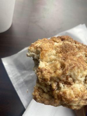 Cinnamon apple scone