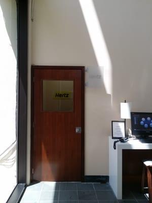 Hertz office.