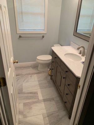 Bath remodel