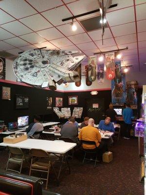 Tables for games and tournaments